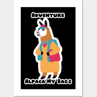 Adventure? Alpaca My Bags Posters and Art